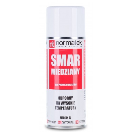 SMAR MIEDZIANY spray 0,400 ml Odporny na wysokie temperatury NT1009