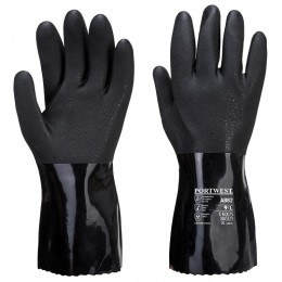 Rękawice chroniące przed środkami chemicznymi ESD PCV A882