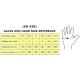 Rękawica spawalnicza z prostym i wzmacnianym kciukiem dla lepszej obsługi uchwytów MIG, dwoina bydlęca 10-2392