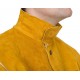 Golden Brown™ skórzana kurtka spawalnicza z dwoiny bydlęcej z plecami z trudnopalnej bawełny 44-2530/P