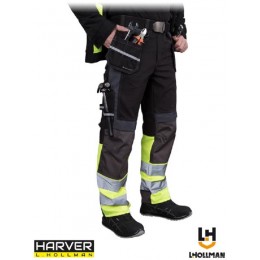 Spodnie ochronne do pasa HAYER wykonane z materiału typu canvas LH-HAYER-T