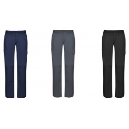 Spodnie robocze o prostym kroju i wykonane z odpornego materiału DAILY WOMAN 9118