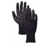 Rękawice powlekane poliuretanem black HAND FLEX