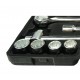 Zestaw kluczy nasad.21el.3/4" 12-kąt.19-50mm/czarna walizka GEKO G10111