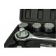 Zestaw kluczy nasad.21el.3/4" 12-kąt.19-50mm/czarna walizka GEKO G10111